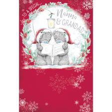 Special Nanna & Grandad Me to You Bear Christmas Card Image Preview